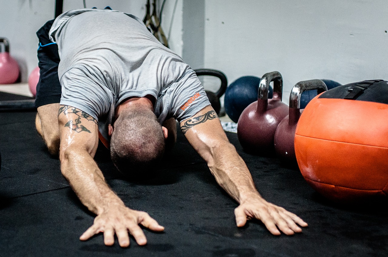 kettlebell, stretching, fitness